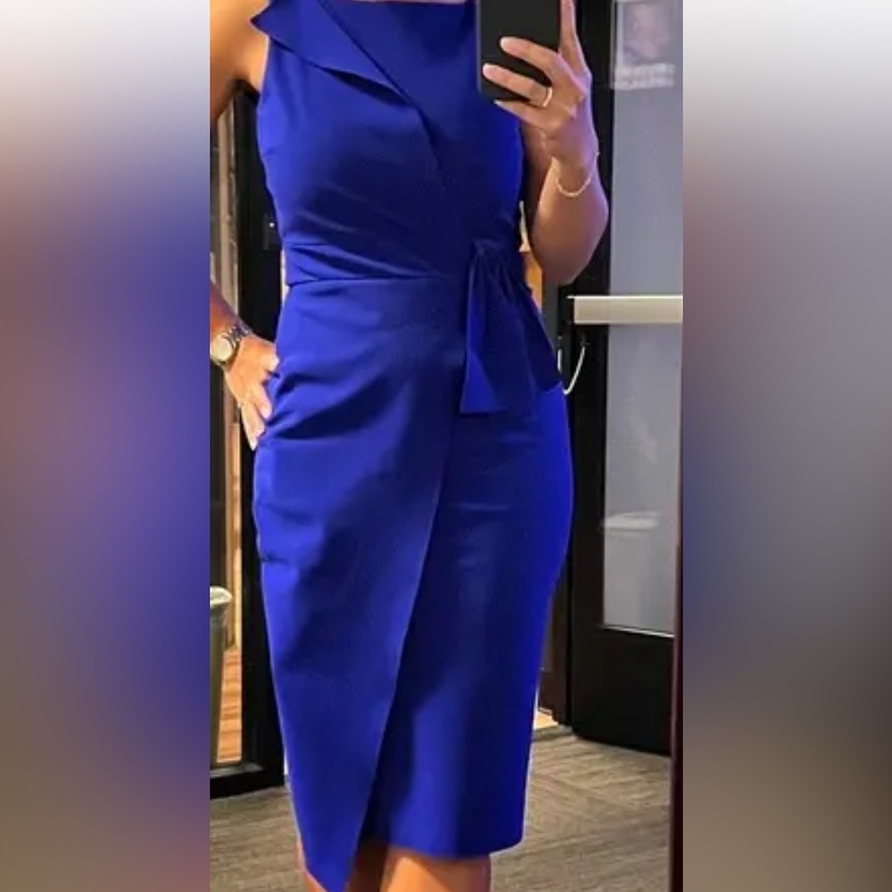 🔥CHIARA BONI LaPETITE ROBE Exquisite dress! Sz12 orig$695 Own a bit of luxury! - Picture 8 of 8